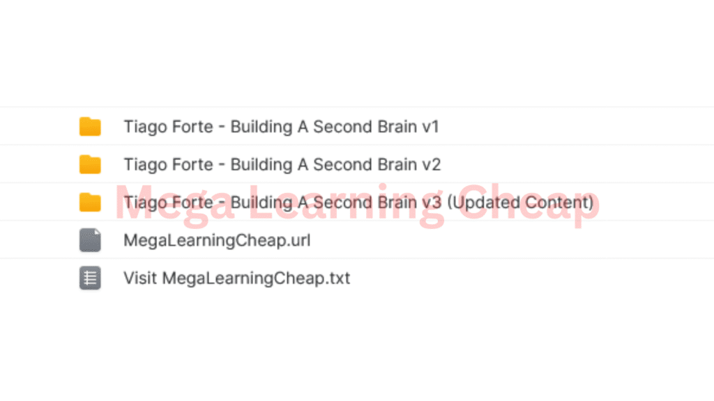 Building A Second Brain