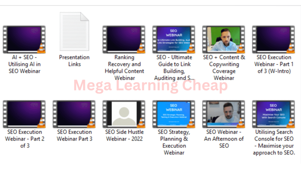 SEO Webinar Bundle