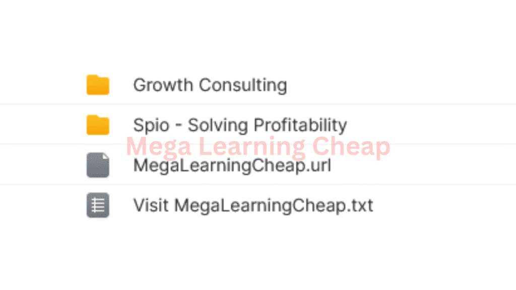 The Consultant Course