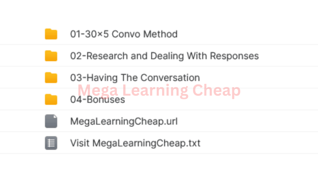 30×5 Convo Method
