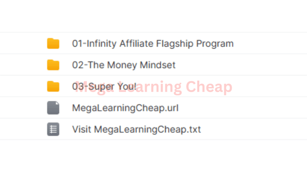 Infinity Affiliate