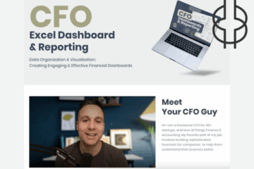 Josh Aharonoff CFO Excel Dashboard Reporting