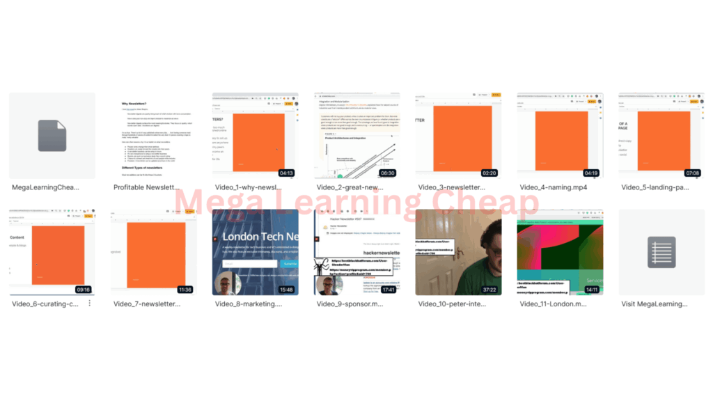 Launch an Email Newsletter Course