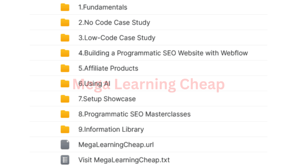 Practical Programmatic SEO