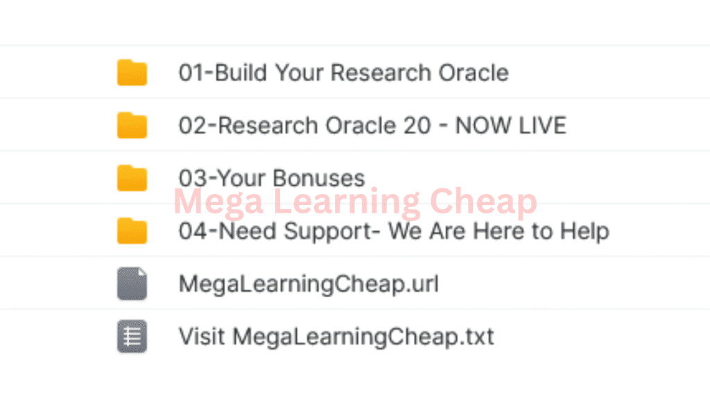 Research Oracle 2.0 Premium