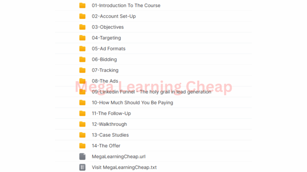 The LinkedIn Ads Course