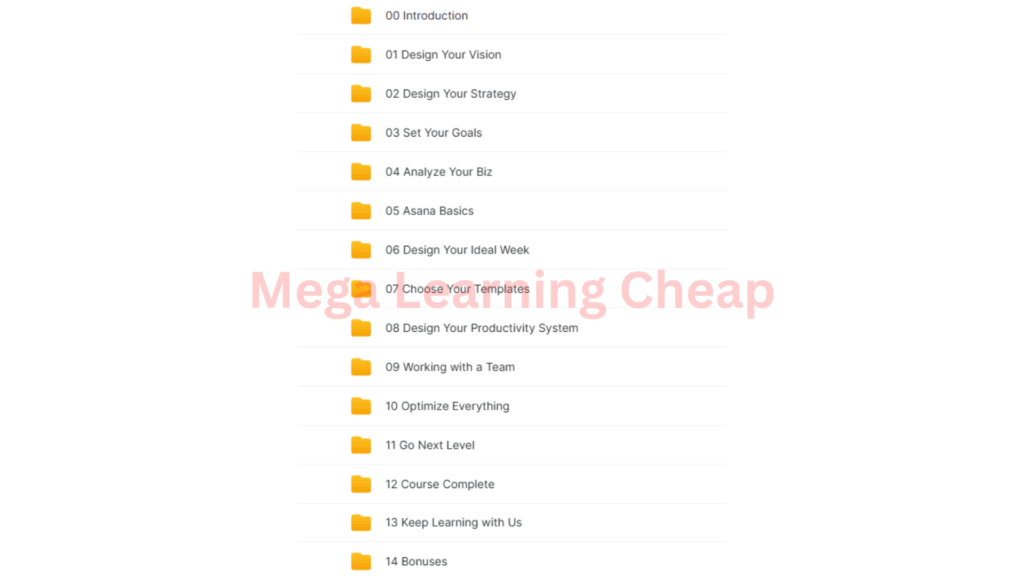 Uplevel With Asana Course
