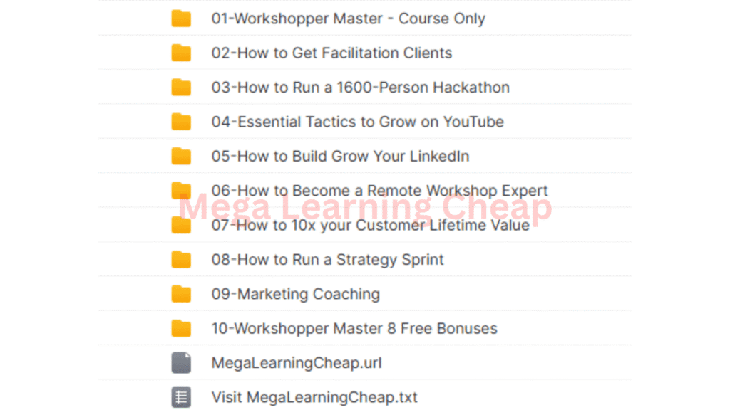 Workshopper Master