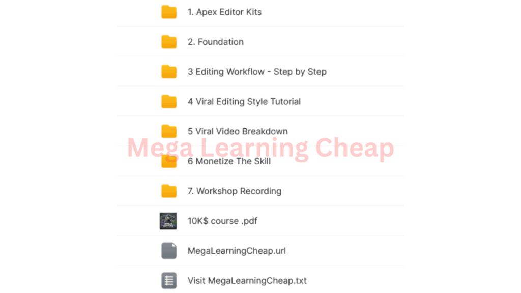 Apex Editor Course