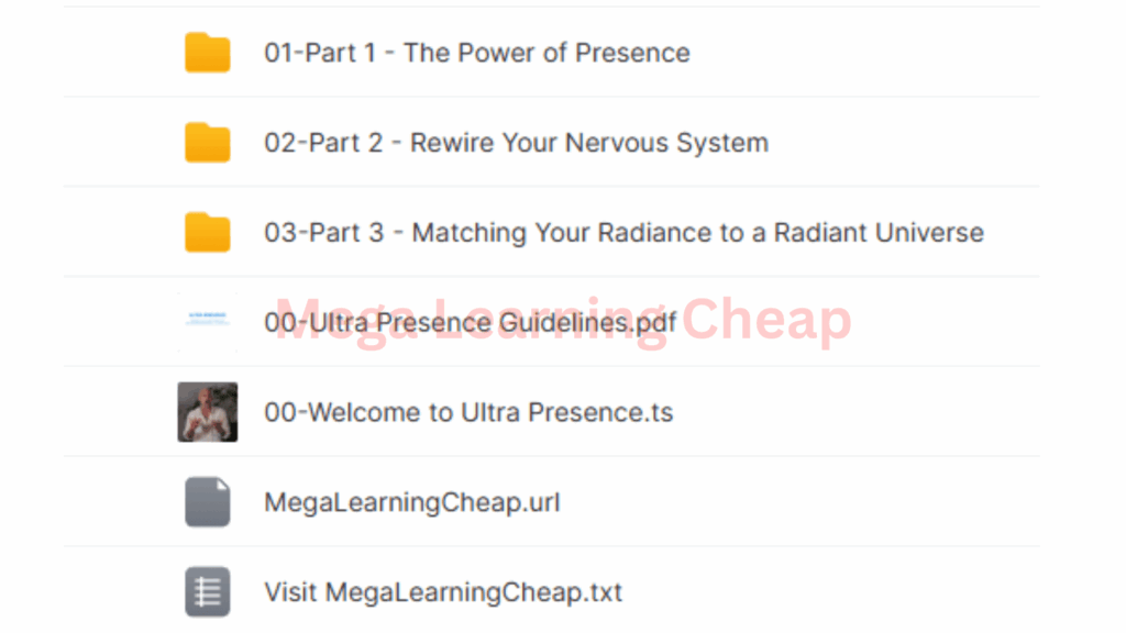 Master The State Of Ultra Presence