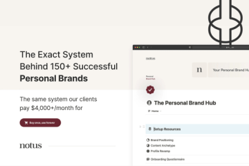 Notus – The Personal Brand Hub