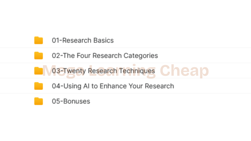 Research Mastery