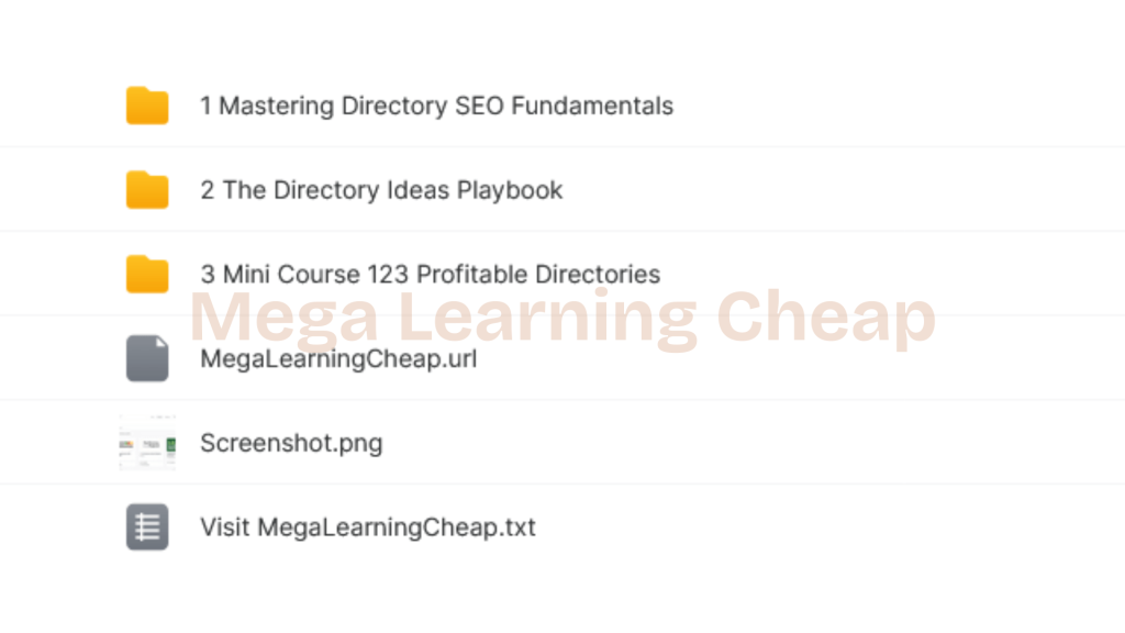 Ship Your Directory