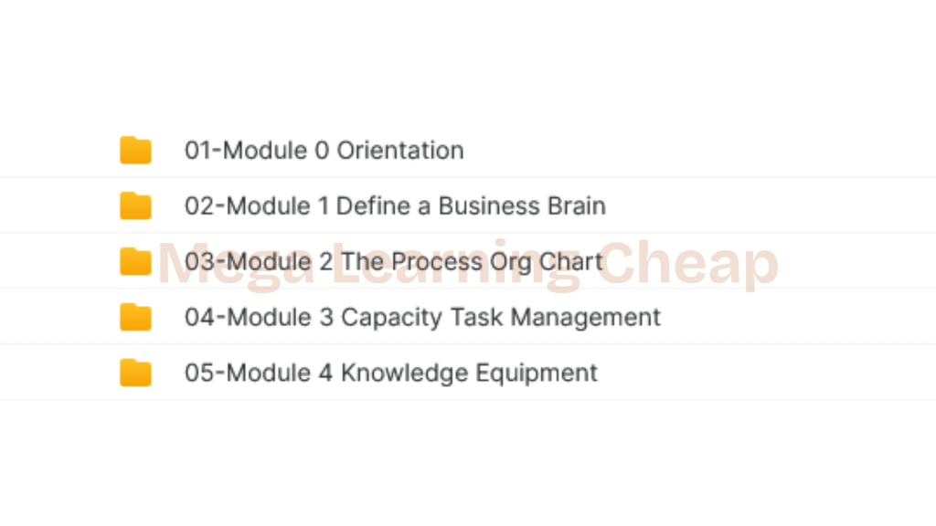 ProcessDriven Foundations