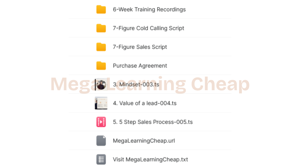 Eric Cline – 7 Figure Sales Program 1 7 Figure Sales Program