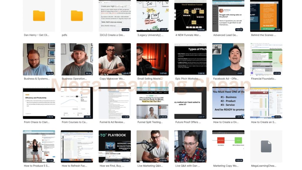 Dan Henry – Get Clients University 1 get clients university