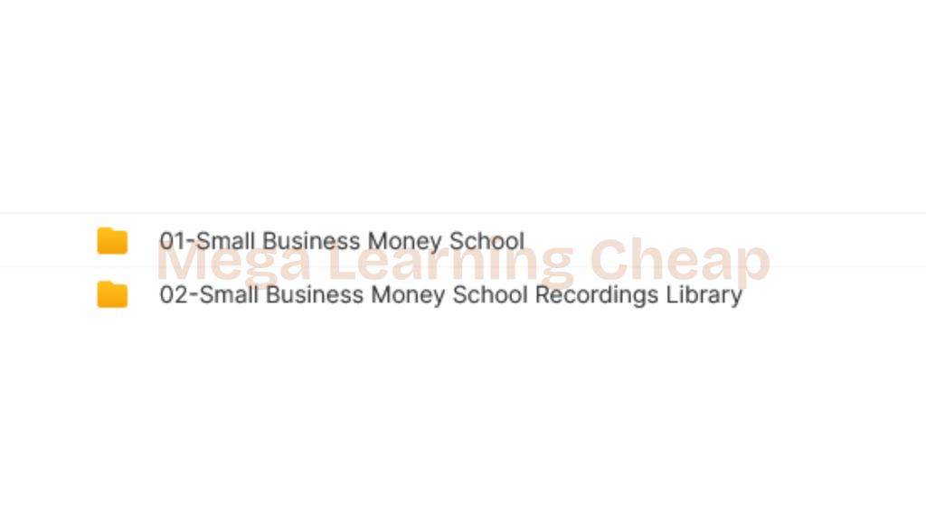 Small Business Money School