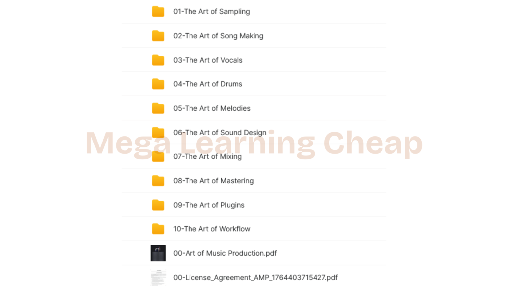 Cymatics – The Art of Music Production 1 The Art of Music Production